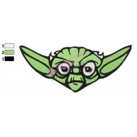 Star Wars Yoda Master 07 Embroidery Design